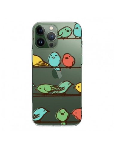 Cover iPhone 13 Pro Max Uccelli Trasparente - Eric Fan