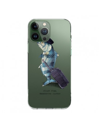 Coque iPhone 13 Pro Max Pilot Fish Poisson Pilote Transparente - Eric Fan