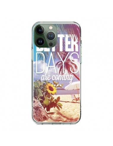 iPhone 13 Pro Max Case Better Days _Tea - Eleaxart
