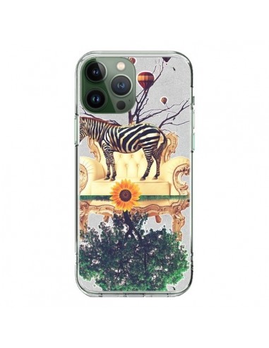 Coque iPhone 13 Pro Max Zebre The World - Eleaxart