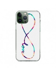 Coque iPhone 13 Pro Max Love Forever Infini Couleur -...