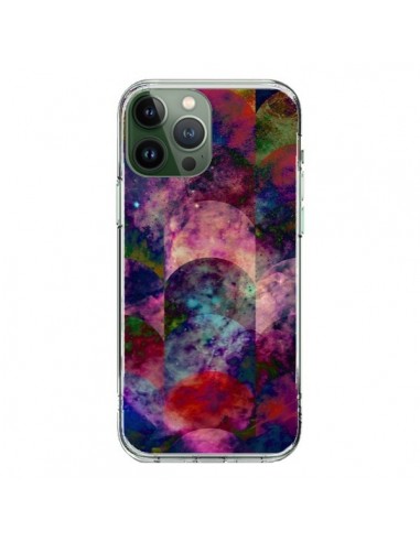 Coque iPhone 13 Pro Max Abstract Galaxy Azteque - Eleaxart