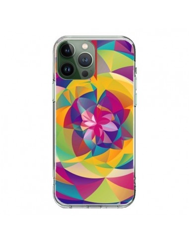 Coque iPhone 13 Pro Max Acid Blossom Fleur - Eleaxart