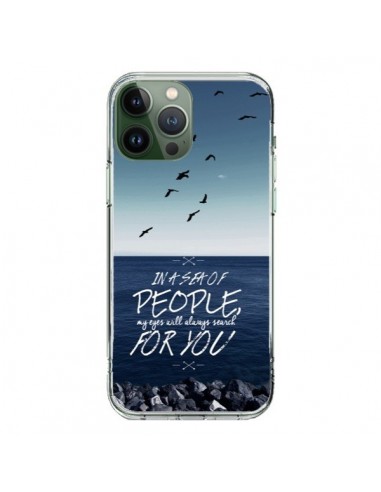 Cover iPhone 13 Pro Max Sea Mare Spiaggia - Eleaxart