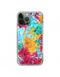 Coque iPhone 13 Pro Max Splashes Peintures - Eleaxart