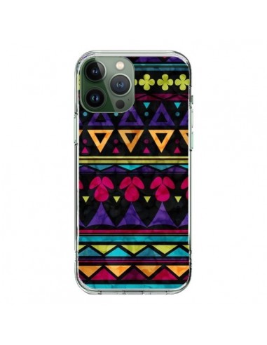 Cover iPhone 13 Pro Max Triangolo Pattern Azteco - Eleaxart