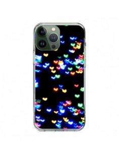 Coque iPhone 13 Pro Max Heart Coeurs Muticolores -  Léa...