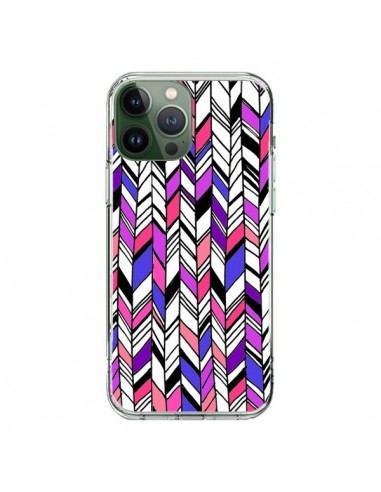 iPhone 13 Pro Max Case Graphic Aztec Pink Purple - Léa Clément