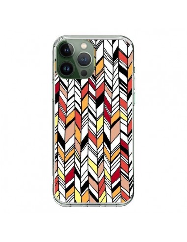 iPhone 13 Pro Max Case Graphic Aztec Red Orange - Léa Clément