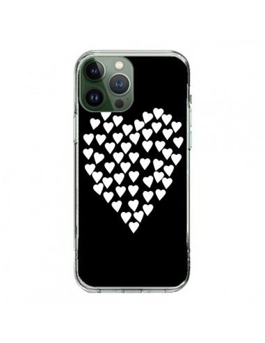 Cover iPhone 13 Pro Max Cuore nei cuori Bianco - Project M