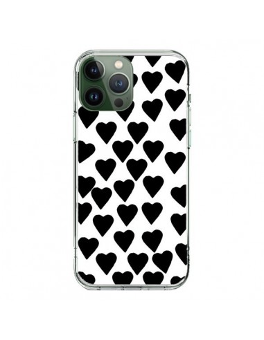 iPhone 13 Pro Max Case Heart Black - Project M