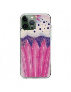 Coque iPhone 13 Pro Max Cupcake Rose - Irene Sneddon