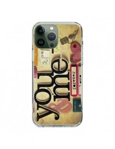 Coque iPhone 13 Pro Max Me And You Love Amour Toi et Moi...