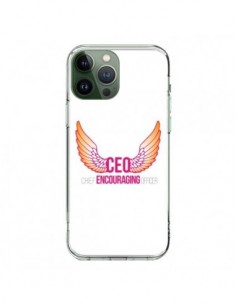 iPhone 13 Pro Max Case CEO Chief Encouraging Officer Pink...