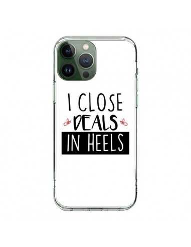 Coque iPhone 13 Pro Max I close Deals in Heels - Shop Gasoline