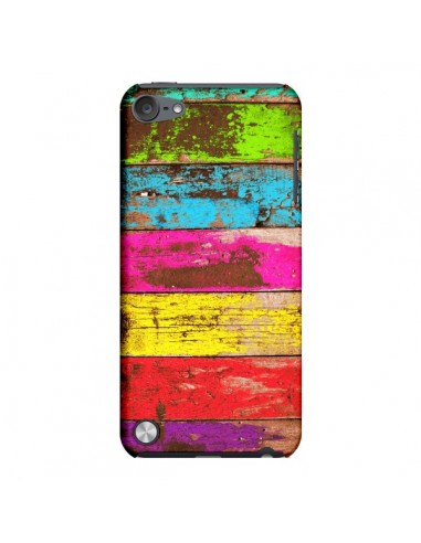 Coque Bois Coloré Vintage pour iPod Touch 5 - Maximilian San