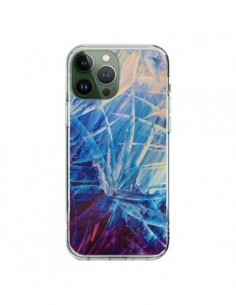 Coque iPhone 13 Pro Max Fleurs Violettes françaises - Ebi...