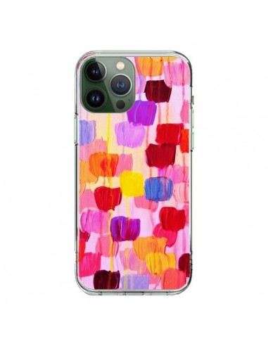 Coque iPhone 13 Pro Max Pois Roses Dottie - Ebi Emporium