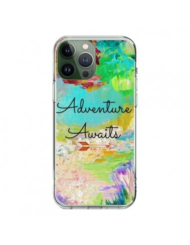 Coque iPhone 13 Pro Max Adventure Awaits Fleurs - Ebi Emporium