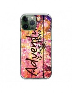 Coque iPhone 13 Pro Max Adventure Is Out There Fleurs -...