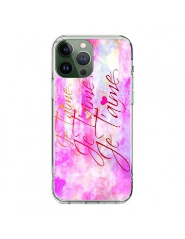 Coque iPhone 13 Pro Max Je t'aime I Love You - Ebi Emporium