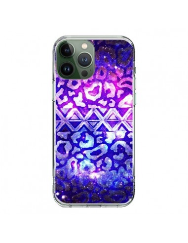 Coque iPhone 13 Pro Max Tribal Leopard Galaxy - Ebi Emporium