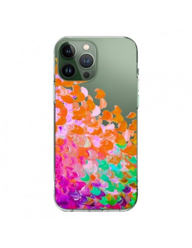 Coque iPhone 13 Pro Max Creation in Color Orange Transparente - Ebi Emporium