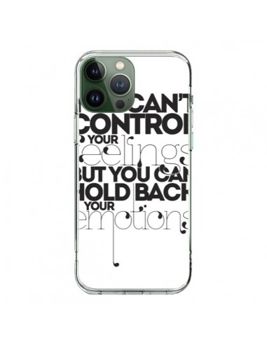 Coque iPhone 13 Pro Max Feelings Sentiments Emotions - Javier Martinez