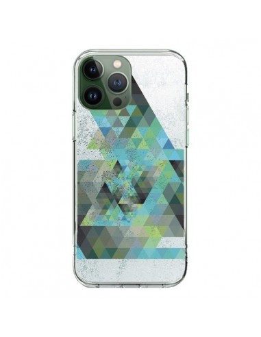 Coque iPhone 13 Pro Max Azteque Gheo Vert - Javier Martinez