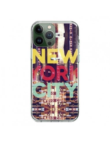 Coque iPhone 13 Pro Max New York City Buildings - Javier Martinez