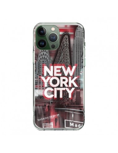 Cover iPhone 13 Pro Max New York City Rosso - Javier Martinez
