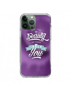 Coque iPhone 13 Pro Max Beauty Violet - Javier Martinez