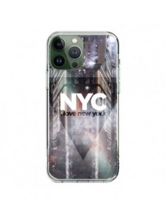 iPhone 13 Pro Max Case I Love New York City Purple -...