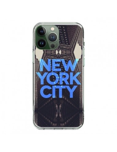 Coque iPhone 13 Pro Max New York City Bleu - Javier Martinez