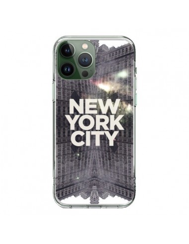 Coque iPhone 13 Pro Max New York City Gris - Javier Martinez