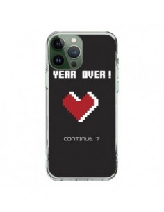 Coque iPhone 13 Pro Max Year Over Love Coeur Amour -...