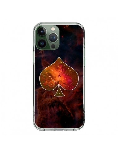 Coque iPhone 13 Pro Max Nebula Spade Pique Galaxie - Jonathan Perez