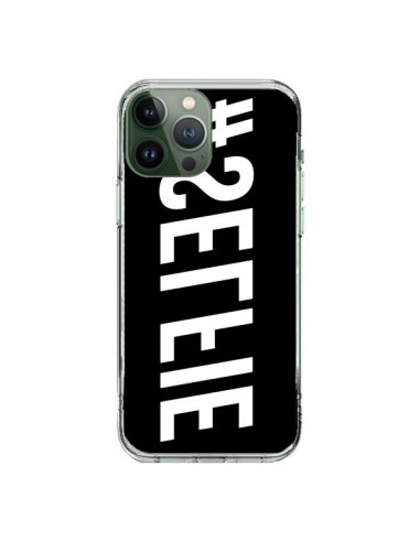 iPhone 13 Pro Max Case Hashtag Selfie White Rovesciato Orizzontale - Jonathan Perez