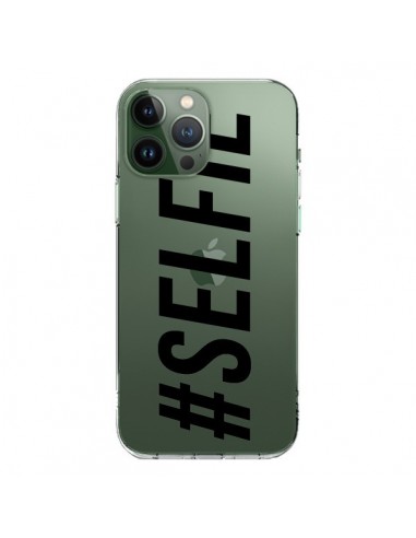 Coque iPhone 13 Pro Max Hashtag Selfie Transparente - Jonathan Perez