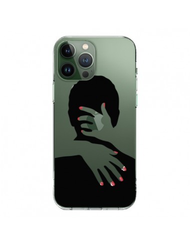 Coque iPhone 13 Pro Max Calin Hug Mignon Amour Love Cute Transparente - Dricia Do