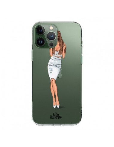 Cover iPhone 13 Pro Max Ice Queen Ariana Grande Cantante Trasparente - kateillustrate