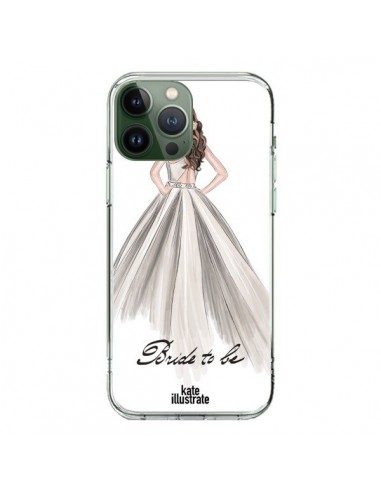 Coque iPhone 13 Pro Max Bride To Be Mariée Mariage - kateillustrate