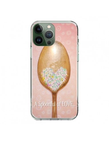 Cover iPhone 13 Pro Max Cucchiaio Amore - Lisa Argyropoulos
