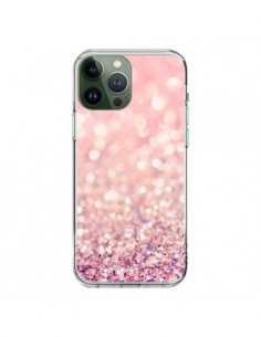 Cover iPhone 13 Pro Max Paillettes Blush - Lisa Argyropoulos