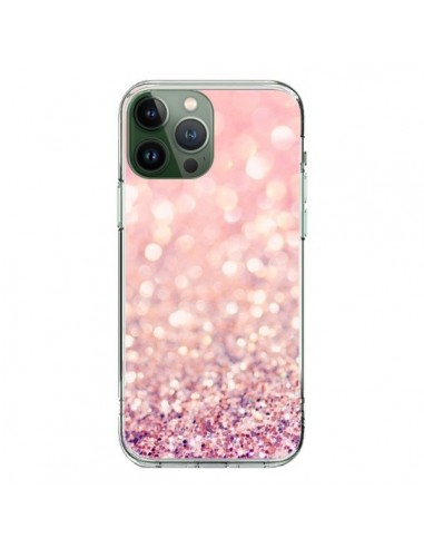 Cover iPhone 13 Pro Max Paillettes Blush - Lisa Argyropoulos