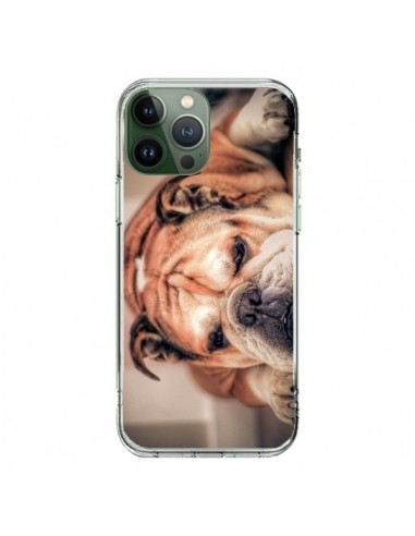 Coque iPhone 13 Pro Max Chien Bulldog Dog - Laetitia