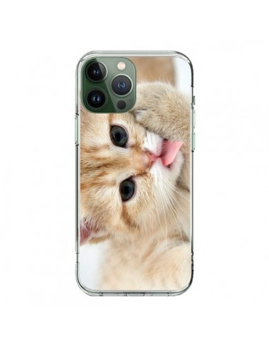 Coque iPhone 13 Pro Max Chat Cat Tongue - Laetitia