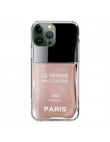 Cover iPhone 13 Pro Max Smalto Paris Frenzy Beige - Laetitia