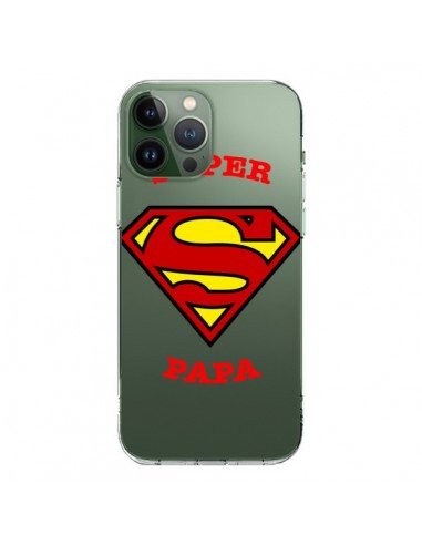 Coque iPhone 13 Pro Max Super Papa Transparente - Laetitia