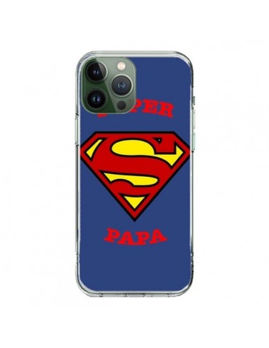 Coque iPhone 13 Pro Max Super Papa Superman - Laetitia